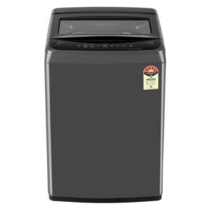 LG 7 kg 5 Star, Smart Inverter, TurboDrum, Smart Diagnosis, Fully Automatic Top Load Washing Machine (T70VBMB4ZD, Middle Black)