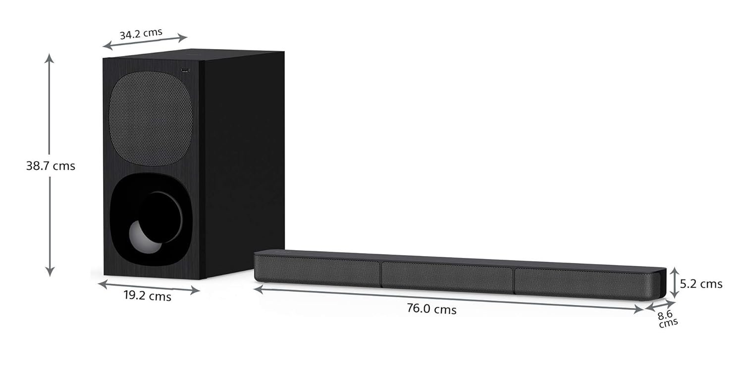 Sony HT-S20R Real 5.1ch Dolby Digital Soundbar for TV 5.1ch Home Theatre System (400W) - Image 3