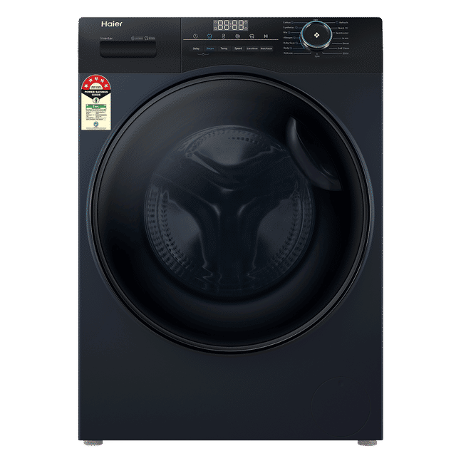Haier 8 kg 1200 RPM Front Load Washing Machine – HW80-IM12929EBK, Black Haier 8 kg 1200 RPM Front Load Washing Machine – HW80-IM12929EBK, Black