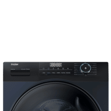 Haier 8 kg 1200 RPM Front Load Washing Machine – HW80-IM12929EBK, Black - Image 6