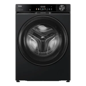 Haier 9 kg 1400 RPM Front Load Washing Machine – HW90-IM14F5BKU1, Black