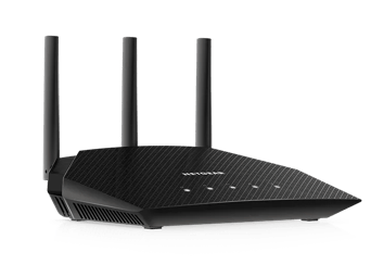 NETGEAR RAX10 wireless router; representative product photograph