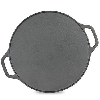Prestige Cast Iron Scratch Resistant Round Base Dosa Tawa 30 cm, (Black); representative product photograph