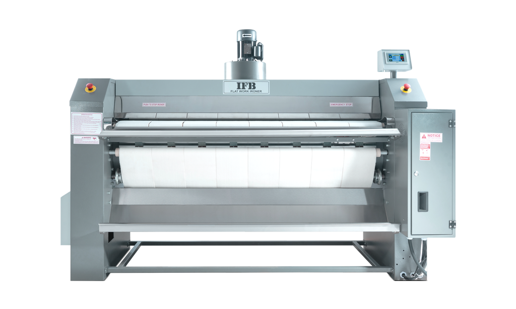 IFB flatwork ironer, manufacturer representative image; exact model and specification confirmed on enquiry.