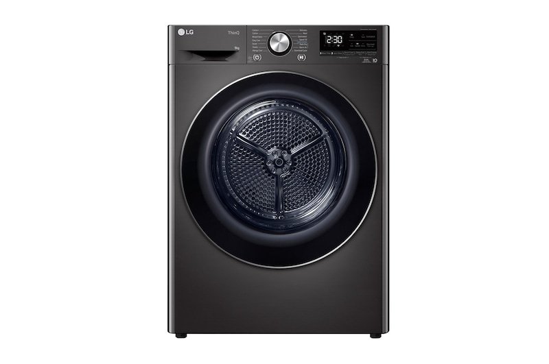 LG DHV09SAB dedicated heat-pump dryer, representative category photograph