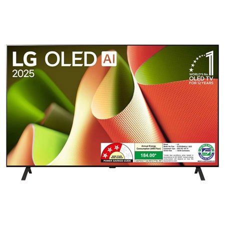 LG OLED55B46LA; representative product photograph