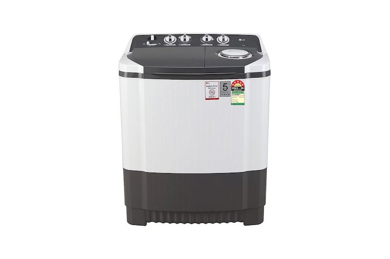 LG P7020NGAZ semi-automatic twin-tub washing machine, representative category photograph