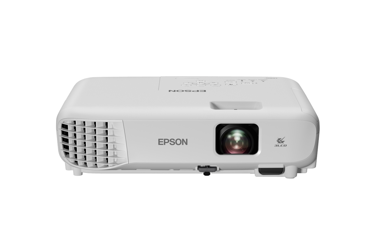 Epson corporate and education projector, manufacturer representative image; exact model and specification confirmed on enquiry.