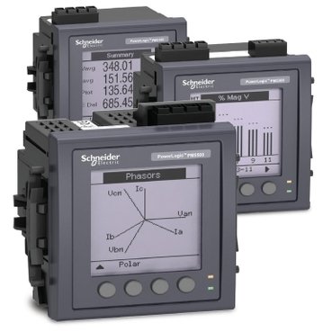 Schneider Electric PowerLogic PM5000 series — representative energy meters and power-monitoring systems