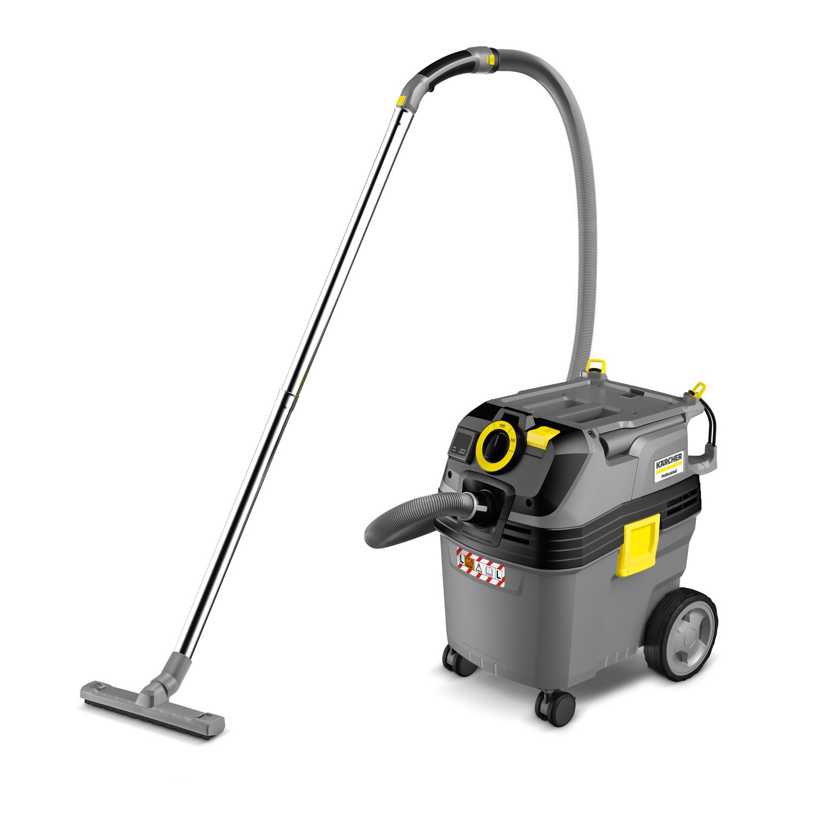 Kärcher professional wet-and-dry vacuum, manufacturer representative image; exact model and specification confirmed on enquiry.