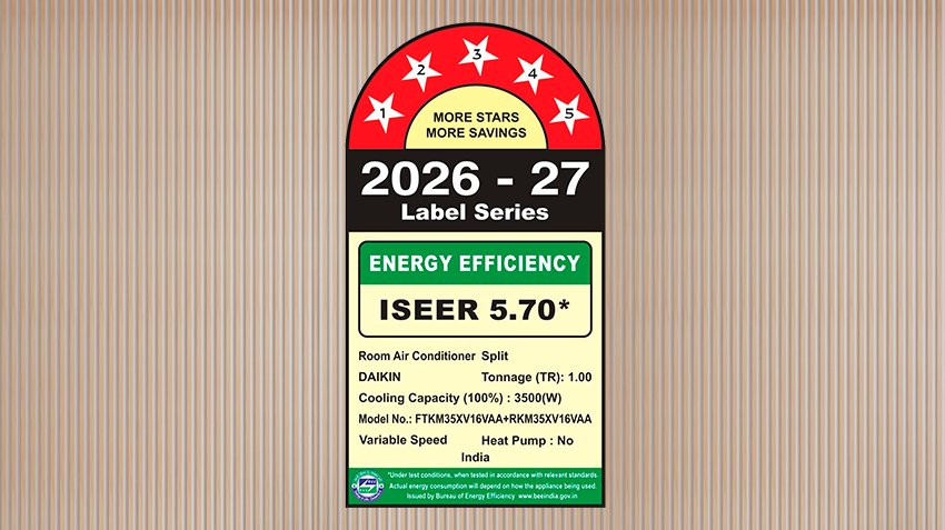 Daikin FTKM35XV · 1.0 Ton · 5 Star - Image 2